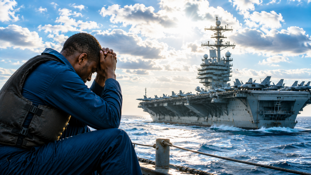 Navy Families Say Sailors On The USS Abraham Lincoln Have Tried To Go Overboard After More Than 250 Days At Sea