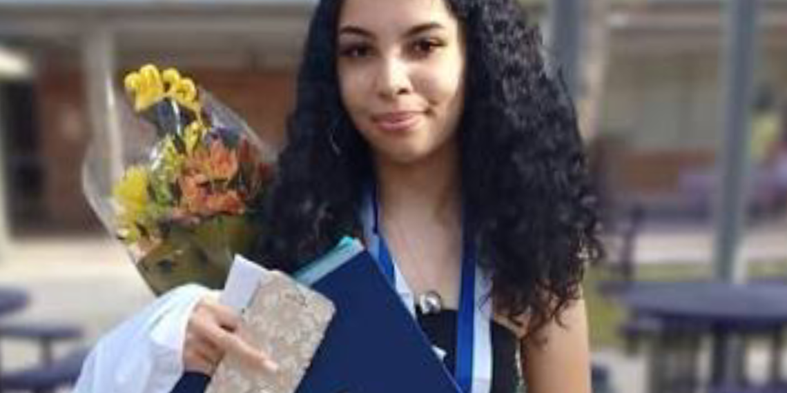 Body cam still from the Asia Bennett shooting outside her Jacksonville home