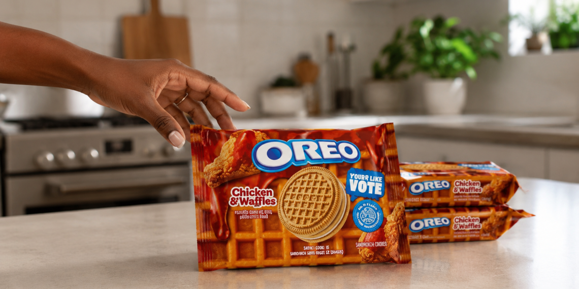OREO Just Dropped A Chicken & Waffles Cookie: Yes, It Actually Tastes Like Fried Chicken And Maple Syrup