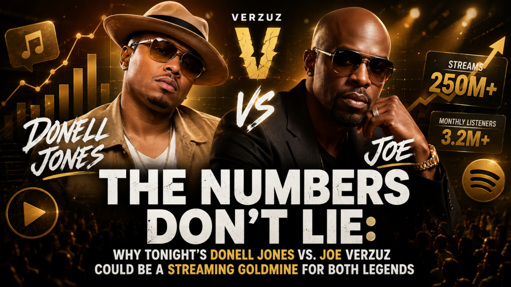 The Numbers Don’t Lie: Why Tonight’s Donell Jones And Joe Verzuz Could Be A Streaming Goldmine For Both Legends