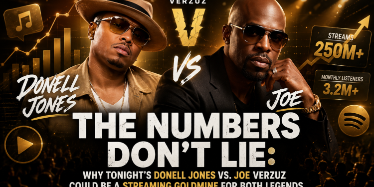 The Numbers Don't Lie: Why Tonight's Donell Jones And Joe Verzuz Could Be A Streaming Goldmine For Both Legends