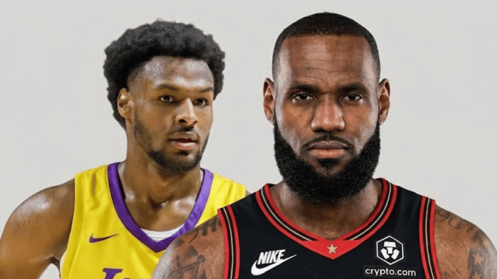 LeBron James Vs. Bronny James Could Happen On Christmas Day, Turning A Family Matchup Into NBA History