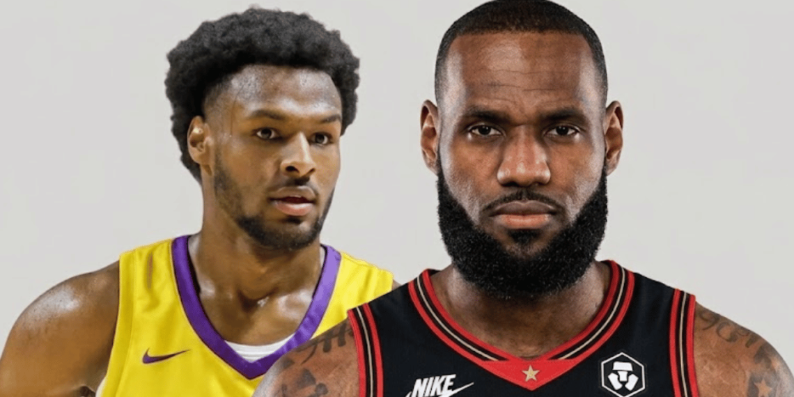 LeBron James Vs. Bronny James Could Happen On Christmas Day, Turning A Family Matchup Into NBA History