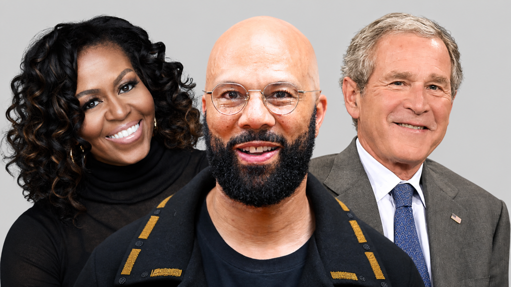 Common Admits He Had No Love For George W. Bush Until He Saw How Michelle Obama Treated Him