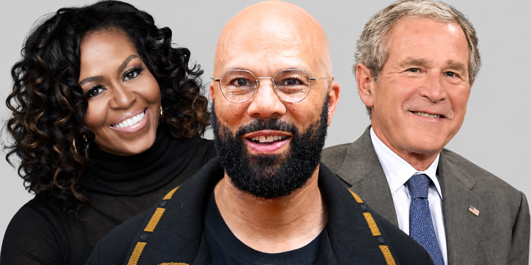 Common Admits He Had No Love For George W. Bush Until He Saw How Michelle Obama Treated Him - Baller Alert Common Admits He Had No Love For George W. Bush Until He Saw How Michelle Obama Treated Him