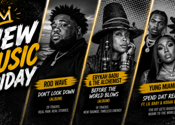 Ballerific Music: New Music Drops To Start Your Weekend From Rod Wave, Erykah Badu & The Alchemist, Yung Miami, And More