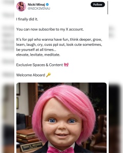nicki-minaj-subscription - Baller Alert Nicki Minaj Subscription X