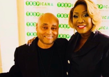 Patti LaBelle photographed at an event as her nephew's post about the family goes viral