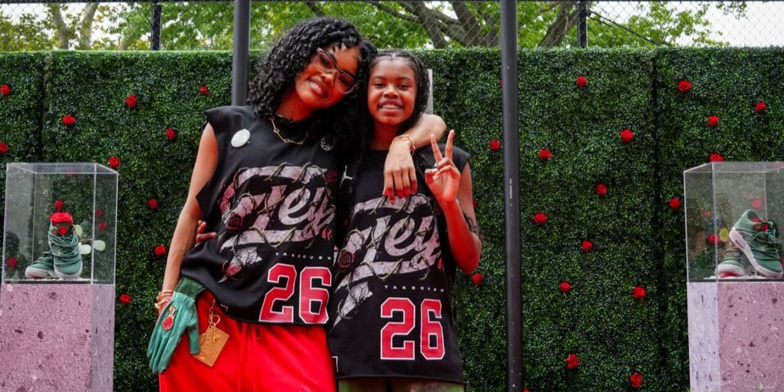 Teyana Taylor Takes Over Dyckman Basketball And Launches The TEY Foundation In Full Circle Harlem Moment