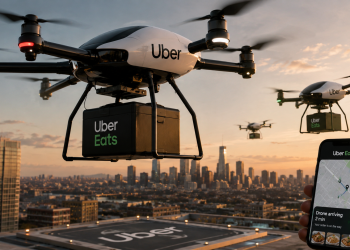 Uber Wants 1 Million Daily Drone Deliveries By 2029, But What Happens To Workers, Air Safety And Privacy?