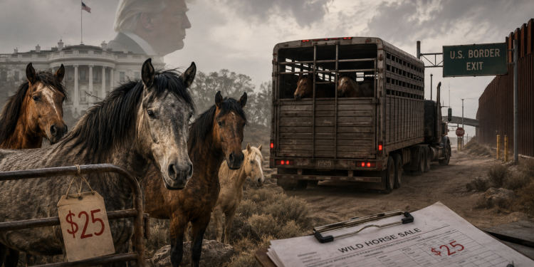 Under Trump, Federally Protected Wild Horses Are Being Sold For $25 And Shipped Across The Border To Be Killed