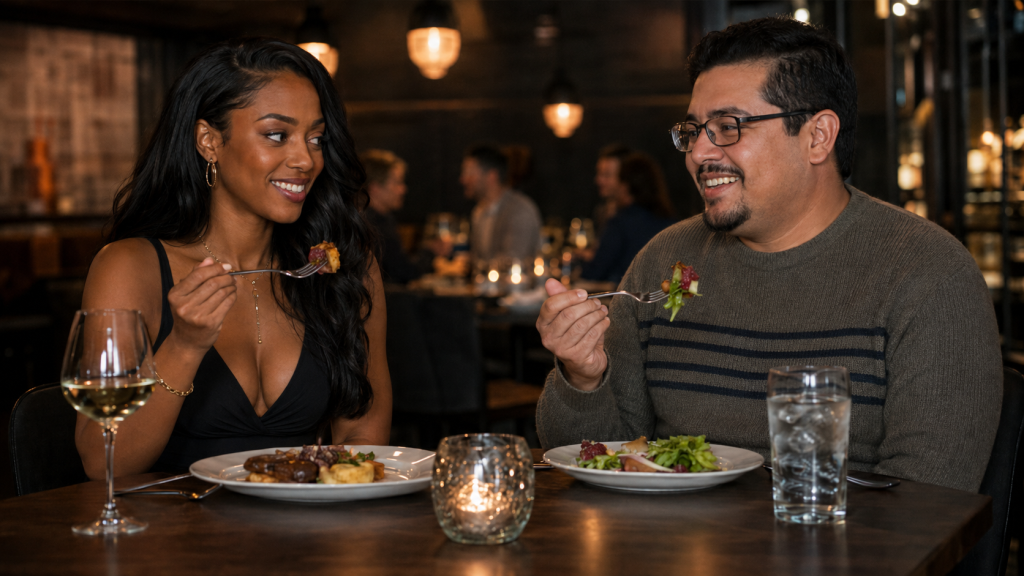 The Attraction Was Never You, It Was The Menu: Nearly 40% Admit Dating Just For A Free Meal