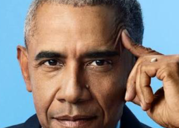 Former President Barack Obama, who reacted to the Trump press ban at Colgate University