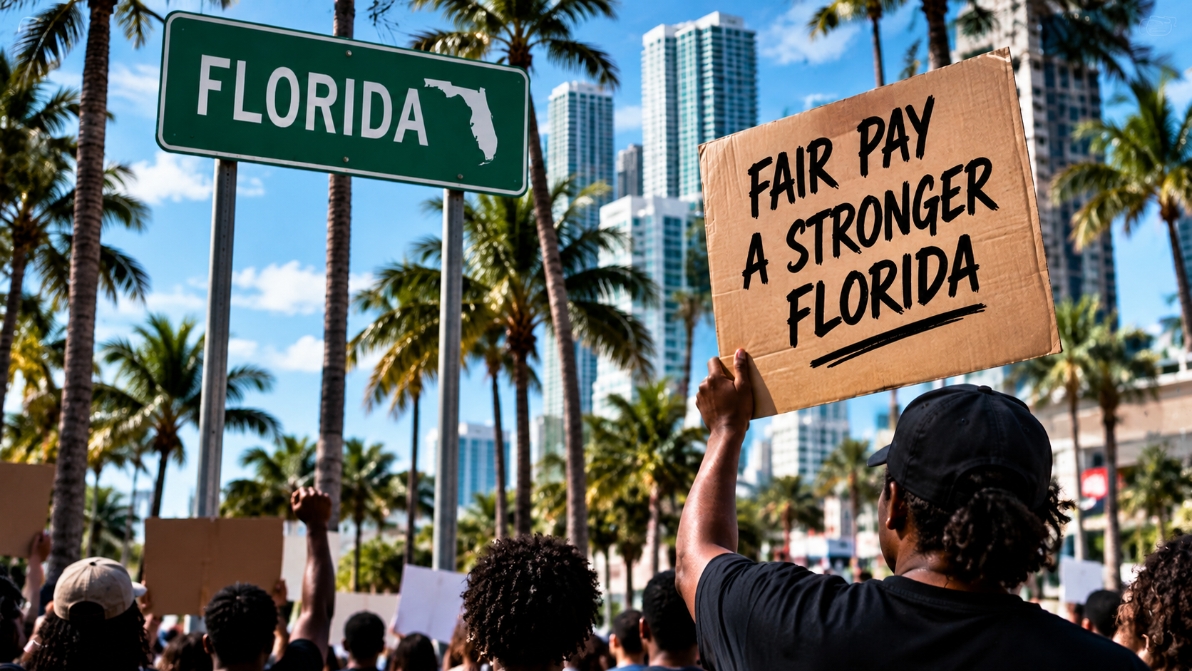 Florida’s minimum wage rises to $15 an hour on September 30 as workers continue facing high rent, gas prices, and rising living costs across the state.