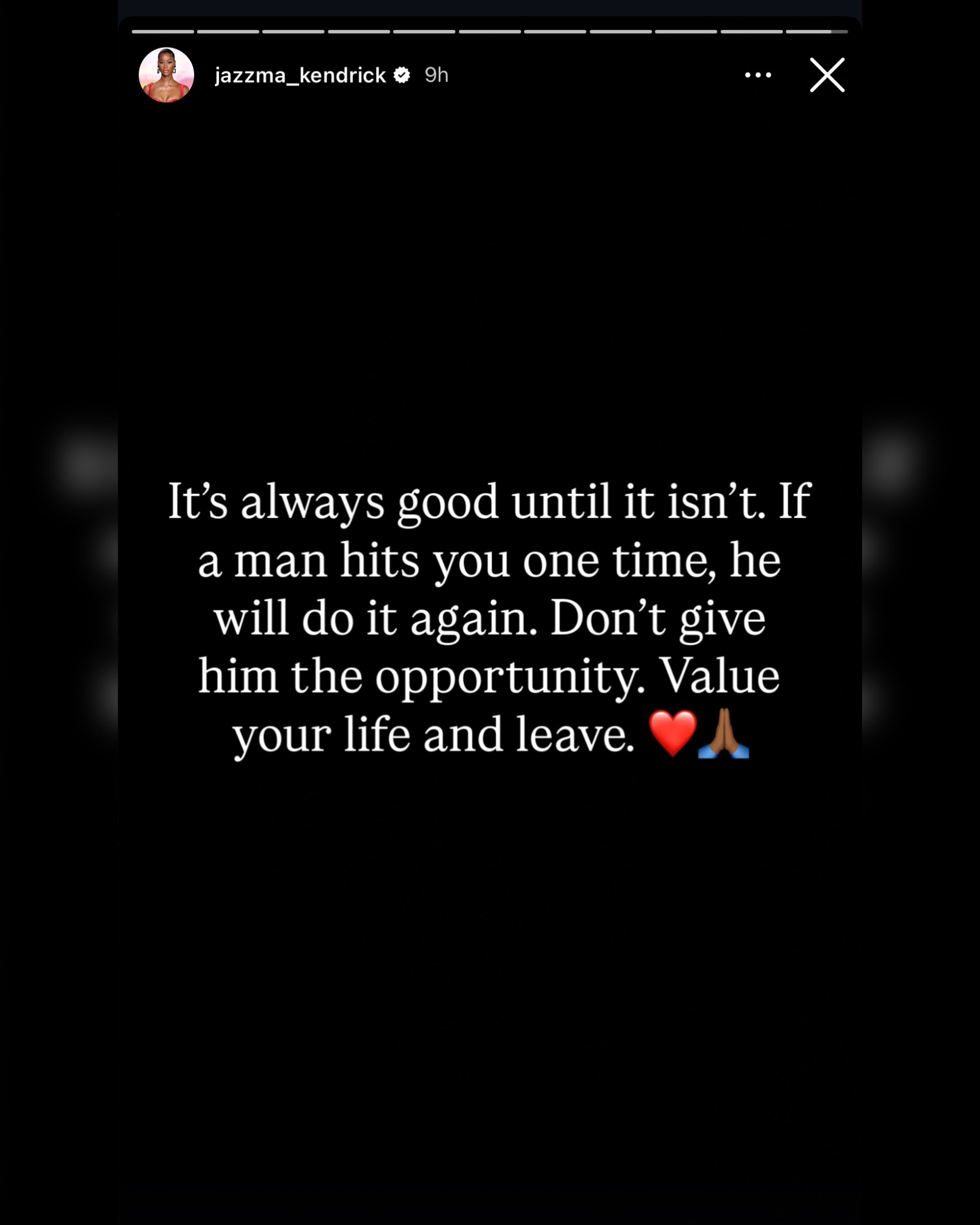 Jazzma Kendrick - Baller Alert Jazzma Kendrick Instagram story about Rick Ross