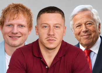 Macklemore Says Patriots Owner Robert Kraft Got Him Kicked Off Ed Sheeran's Tour After Saying "Free Palestine"