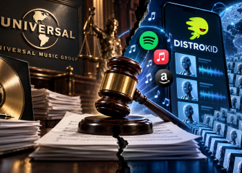 Universal Music Group Sues DistroKid For Allegedly Flooding Streaming Platforms With AI Slop