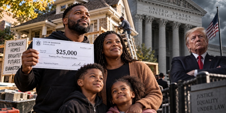 Evanston Is Paying Black Families $25K In Reparations And Trump’s DOJ Just Moved To Scrap The Program