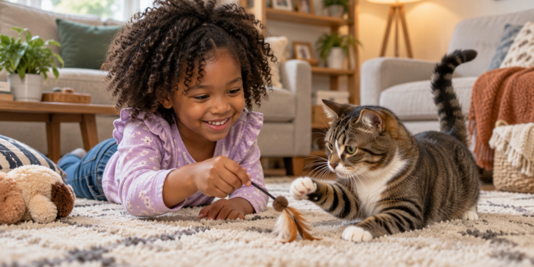 Your Family Pet Is Getting Side-Eyed: Cats Linked To Anxiety, Withdrawal And Acting Out In Young Kids - Baller Alert Your Family Pet Is Getting Side-Eyed: Cats Linked To Anxiety, Withdrawal And Acting Out In Young Kids