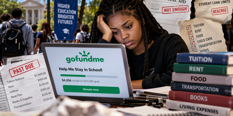 College Students Are Running Out Of Money Mid-Degree: Tuition Gaps, Rent And Loan Limits Are Sending Them Straight To GoFundMe