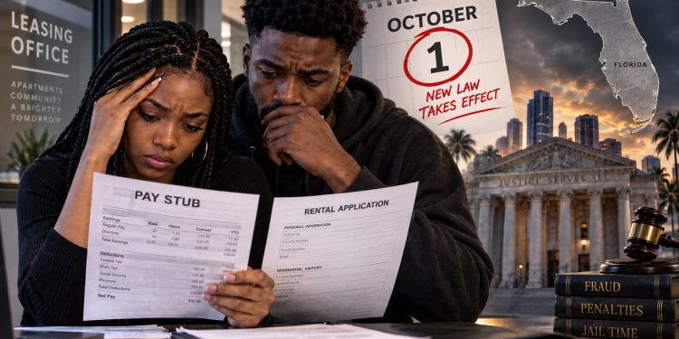 Florida Renters, Pay Attention: Fake Pay Stubs Could Mean Felony Charges Starting October 1