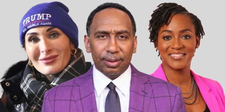 Laura Loomer Responds To Stephen A. Smith By Asking If Angie Nixon Will “Yank My Weave”