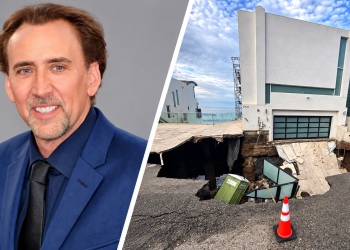 Nicolas Cage’s Malibu Home Nearly Swallowed By Massive Sinkhole: The Coastline Was Already Showing Warning Signs