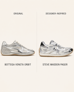 steve-madden-bottega-v - Baller Alert Steve Madden shoes styled next to their designer inspiration in a look for less comparison