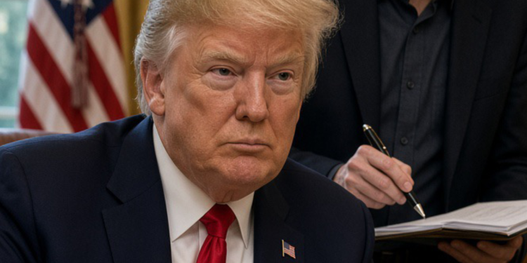 Trump, whose draft executive order would put NIH grants under a White House board
