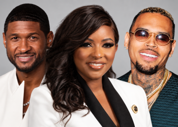  Jasmine Crockett Put Chris Brown And Usher Into The Congressional Record Onstage At AT&T Stadium