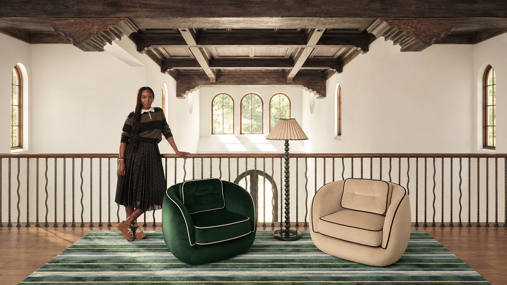 balleralert.com - luxurylife - Venus Williams Furniture Line Launches With Crate & Barrel
