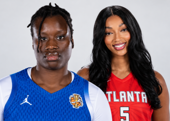 Angel Reese trash talk during WNBA Finals Game 2 against Aminata Gueye