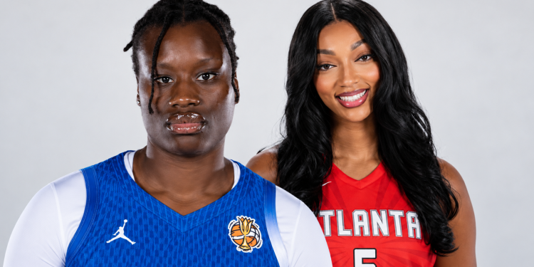 Angel Reese trash talk during WNBA Finals Game 2 against Aminata Gueye