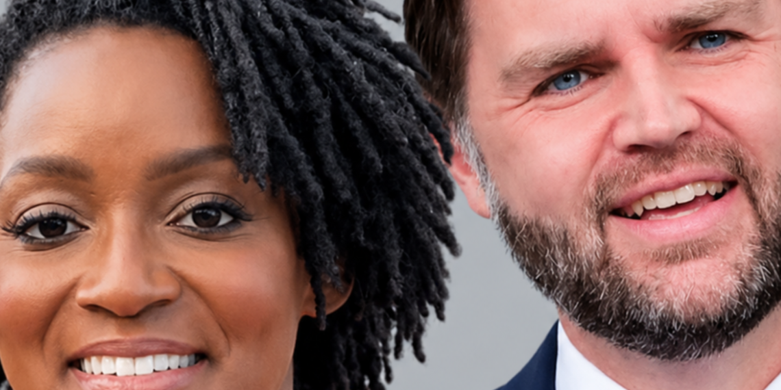 Angie Nixon and JD Vance