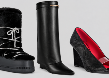Azalea Wang dupes including the Love Burn wedge boot, Nicoleta peep toe wedge and Karmela faux fur snow bootie