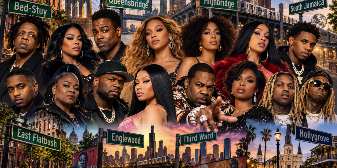 Same Hood, Different Fame: Black Celebrities You Never Knew Grew Up in the Same Neighborhoods