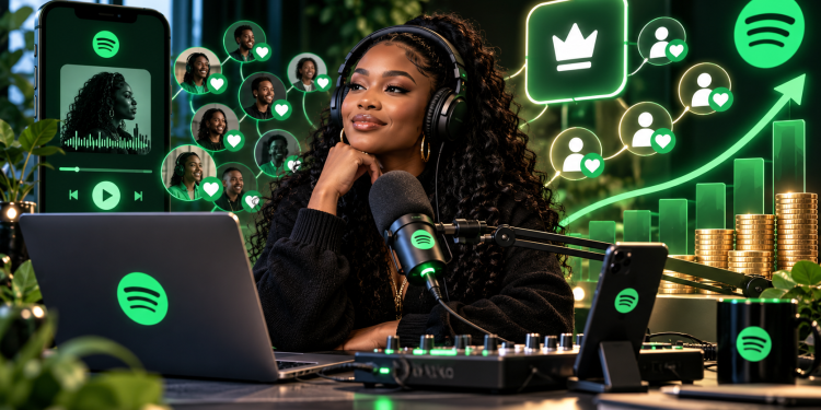 Spotify Is Letting Podcasters Keep 90% of Membership Revenue: Why Black Creators Could Cash In