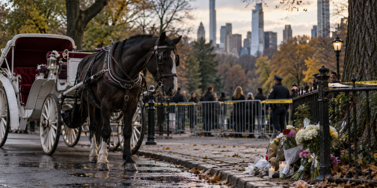 Central Park horse carriages
