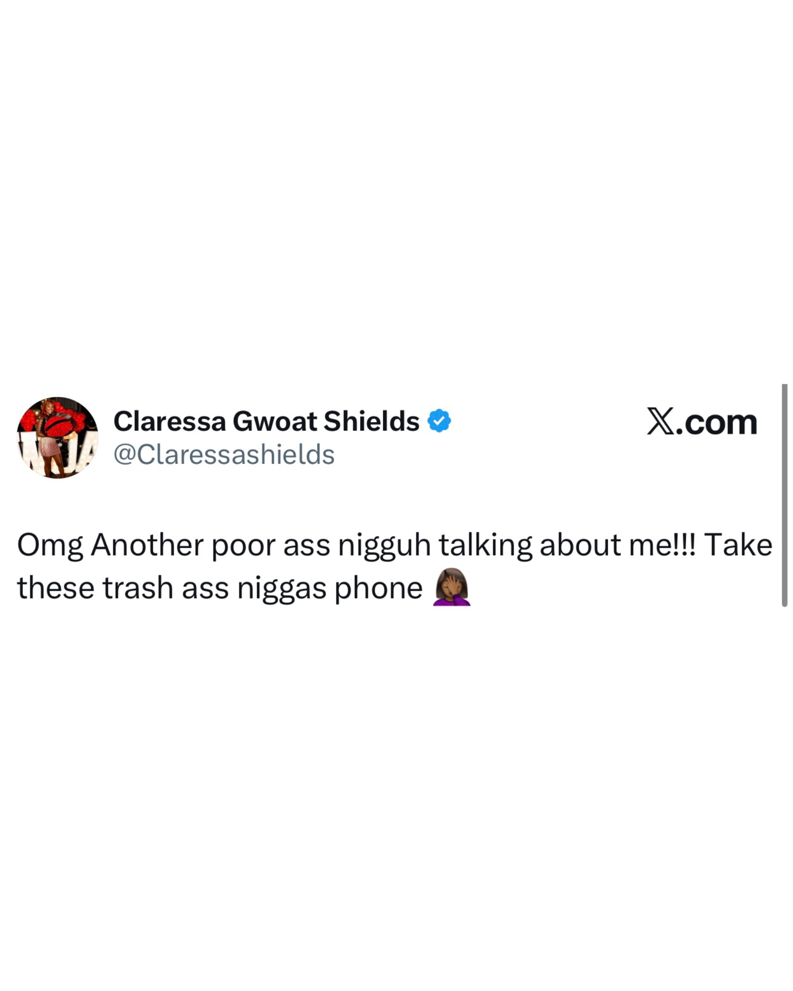 Claressa Shields replies to fans on X