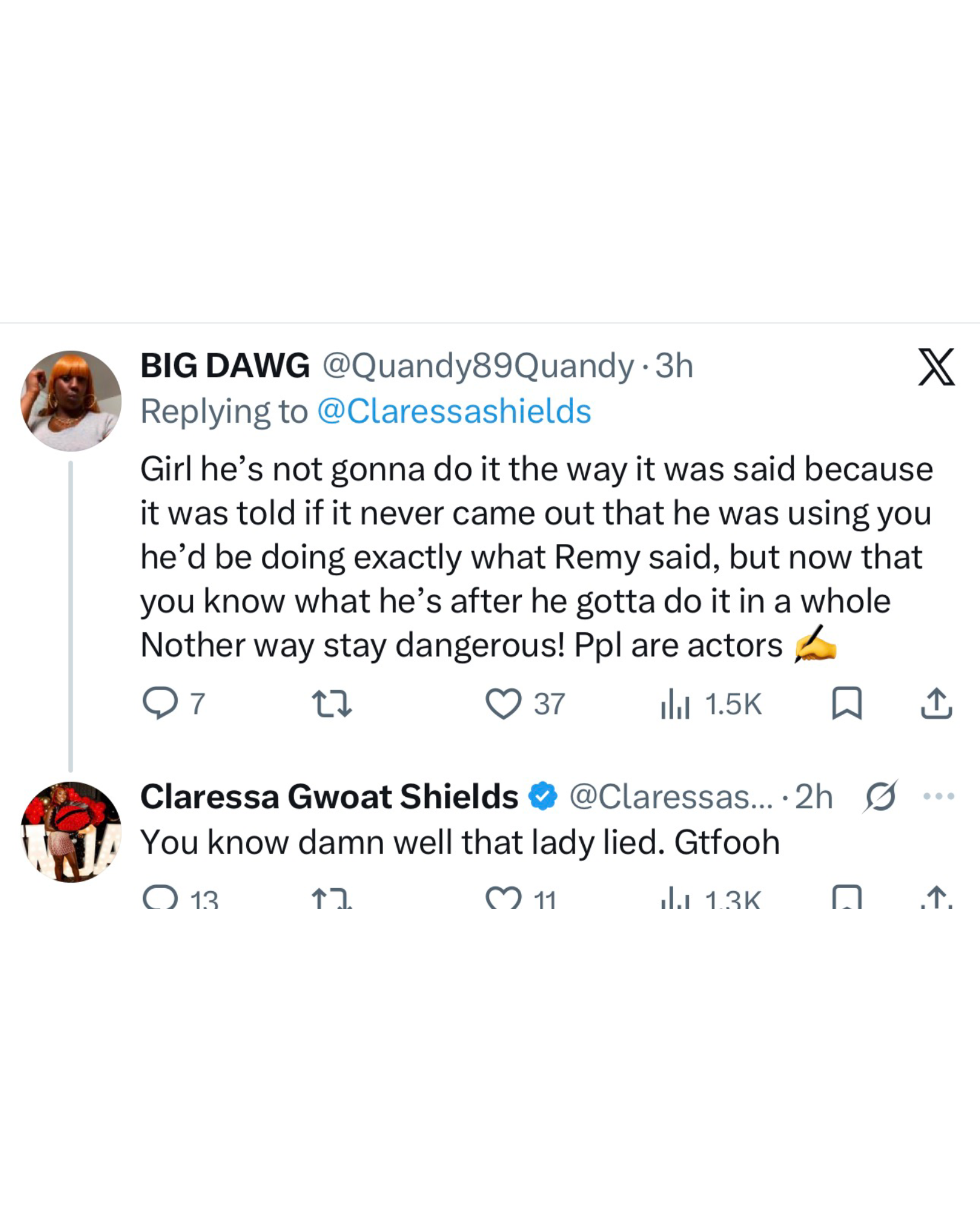 Claressa Shields replies to fans on X