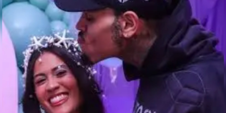 Diamond Brown, who accuses Chris Brown of threatening her boyfriend