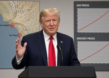 Trump Waves Off Reporter After Being Asked Why He Said Iran Could "Take Out" Los Angeles And San Diego