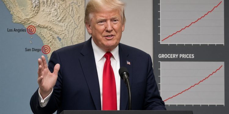 Donald Trump - Baller Alert Donald Trump at Nebraska rally where he said to let Iran take out Los Angeles