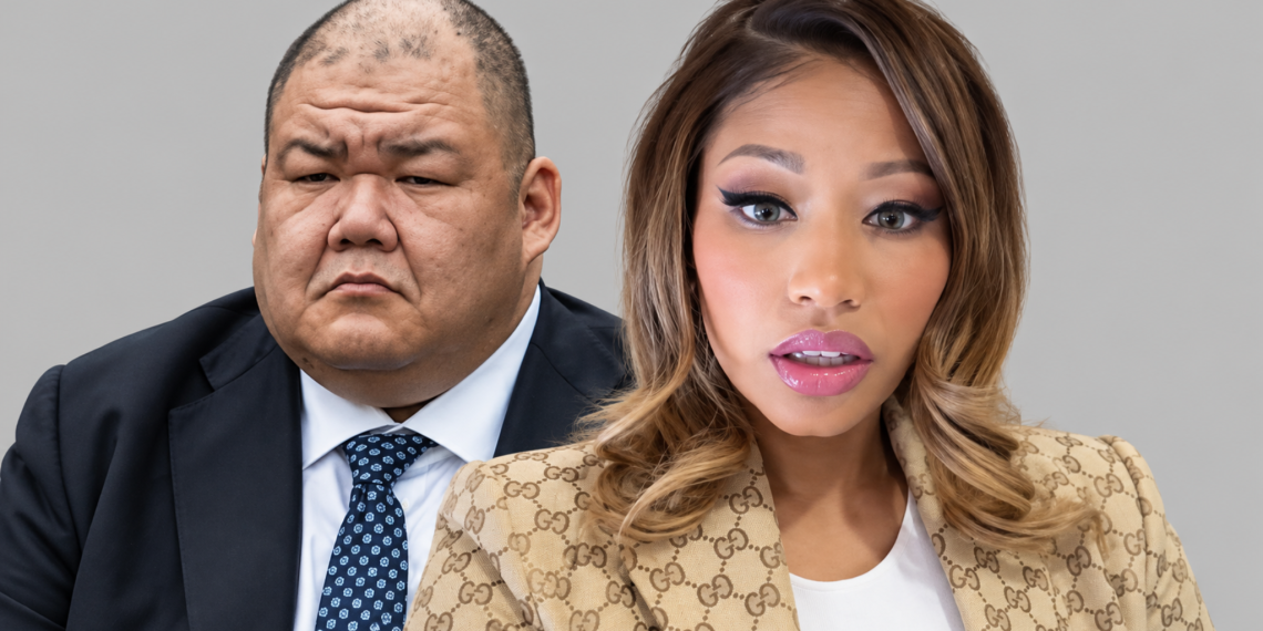 Nicki Minaj and Steven Cheung sit across from each other during their interview