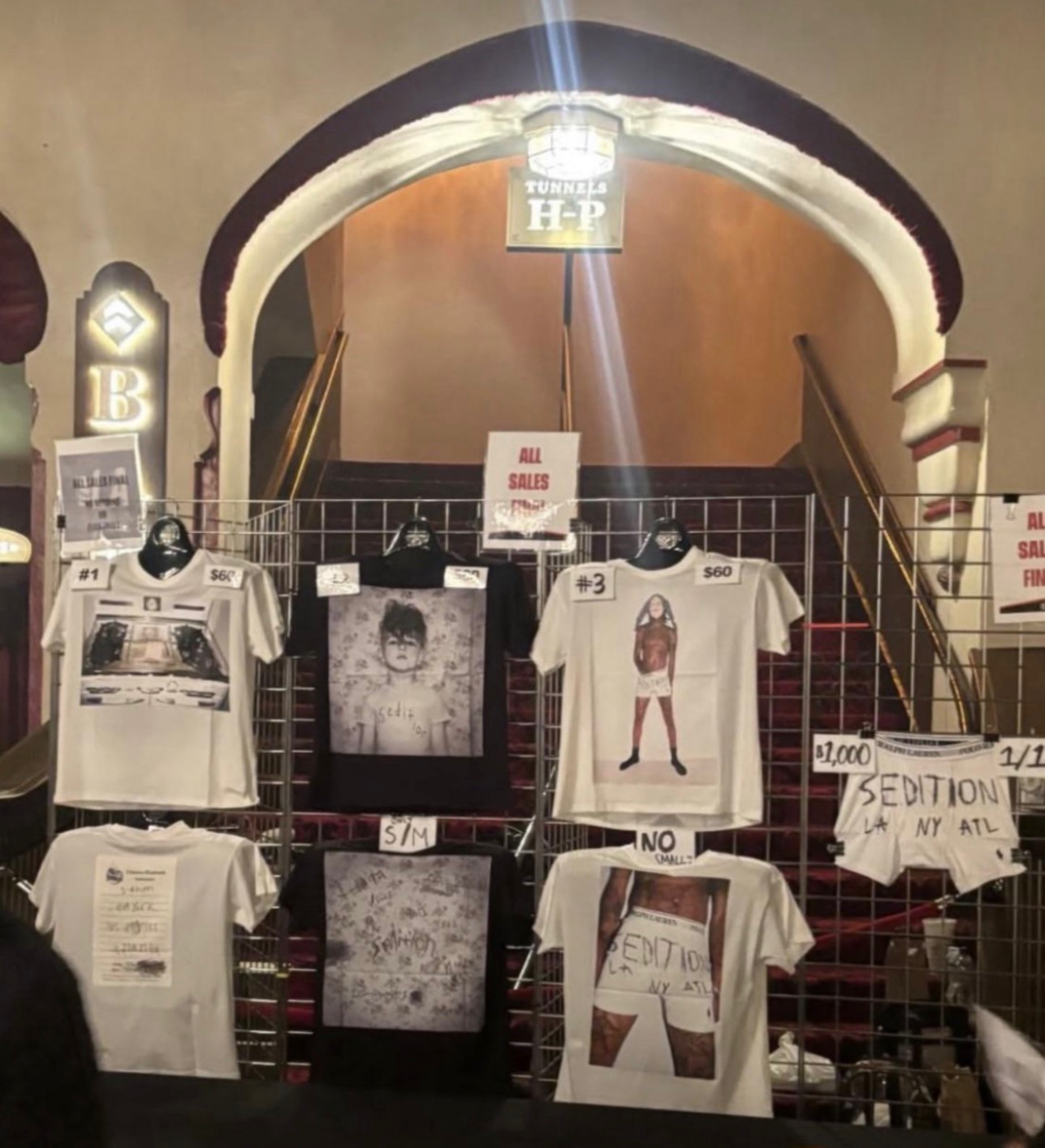 Nine Vicious underwear priced at  alt=