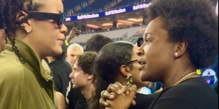 Rihanna album news as Jozzy is spotted with Rihanna at Jay-Z's SoFi Stadium show