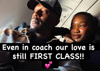 Tyrese and Zelie Timothy skip first class as airfare climbs