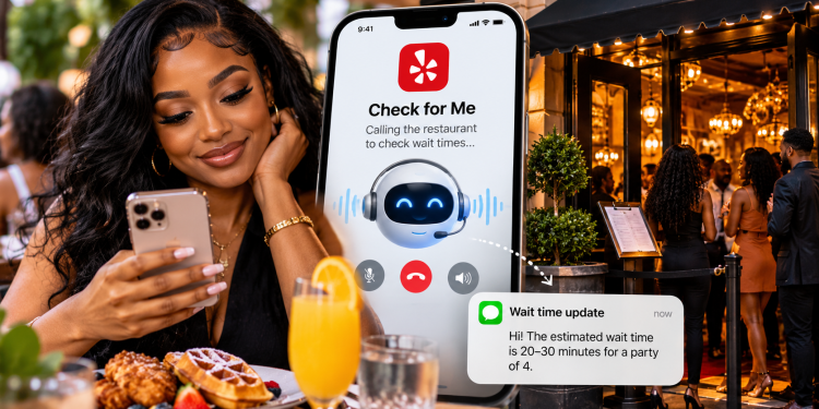 Brunch Plans? Yelp’s New AI Calls Restaurants to Check Wait Times Before You Pull Up
