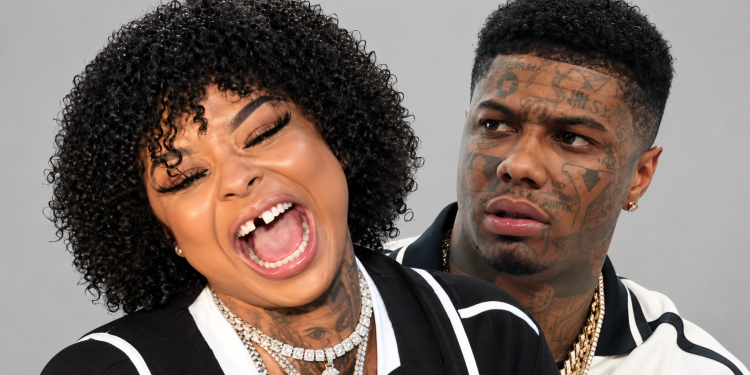 Blueface Snaps After Chrisean Rock Tells Him He’s Doing Too Much, Appears to Push Her During Livestream
