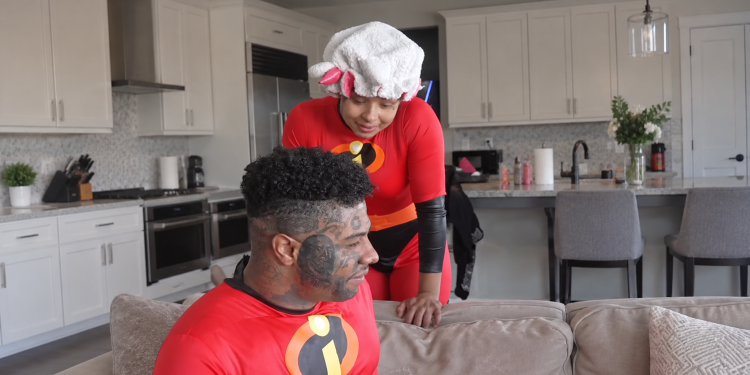 Chrisean Rock and Blueface Dressed as The Incredibles, but Jr. Was in Pajamas and Blueface Wanted Answers